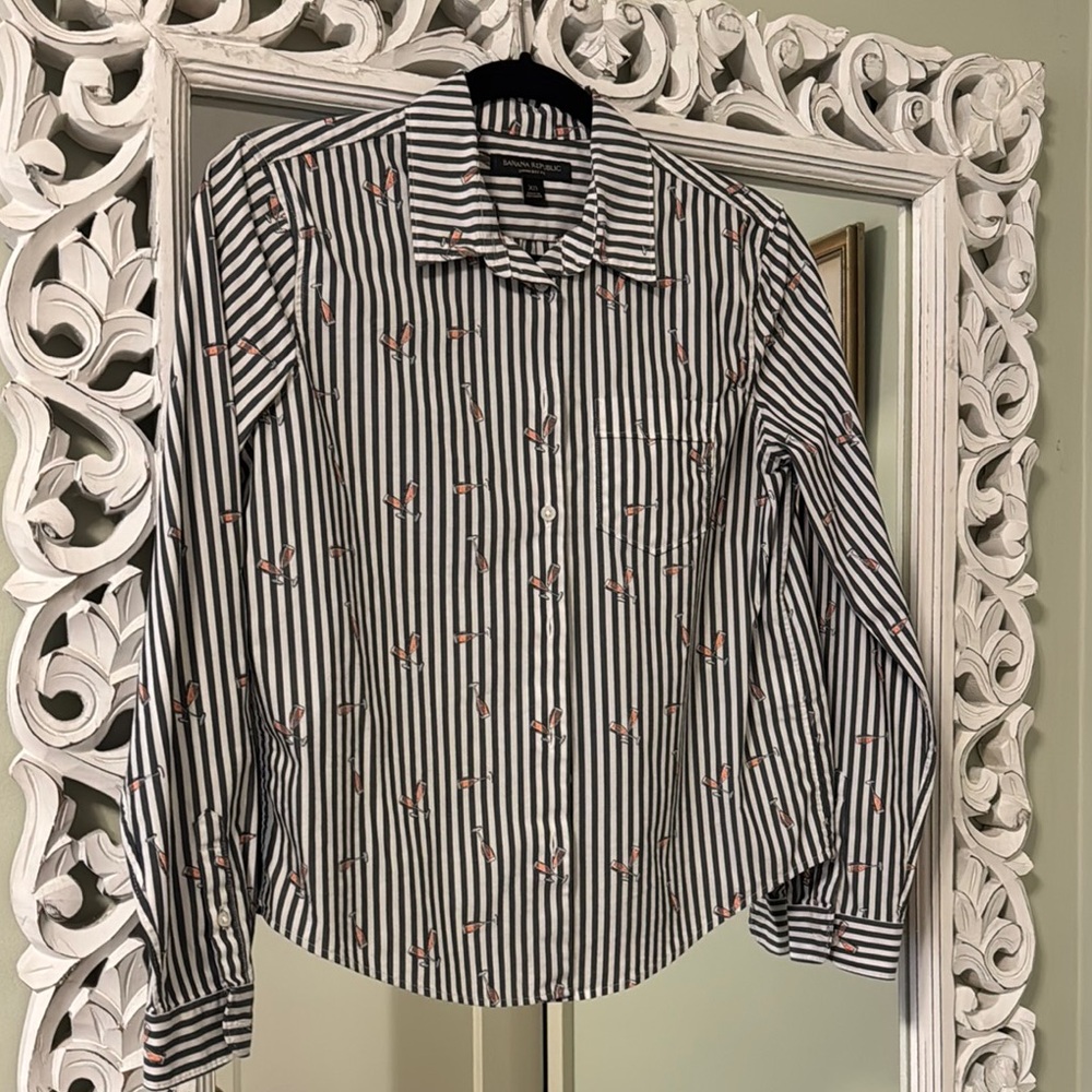 Banana Republic mimosa button down